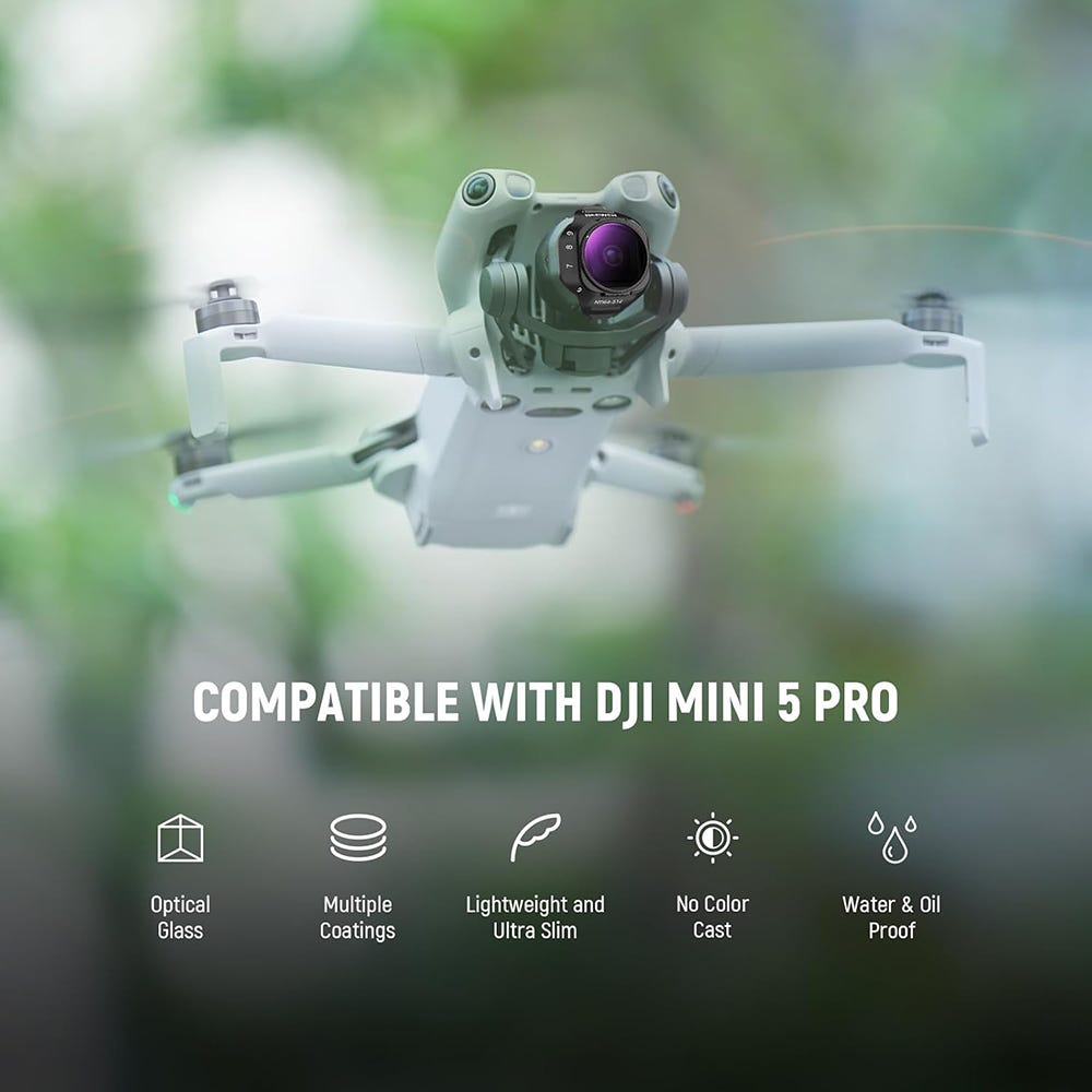 NEEWER Variable ND Filter for DJI Mini 5 Pro - 2 Pack