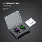 NEEWER Variable ND Filter for DJI Mini 5 Pro - 2 Pack