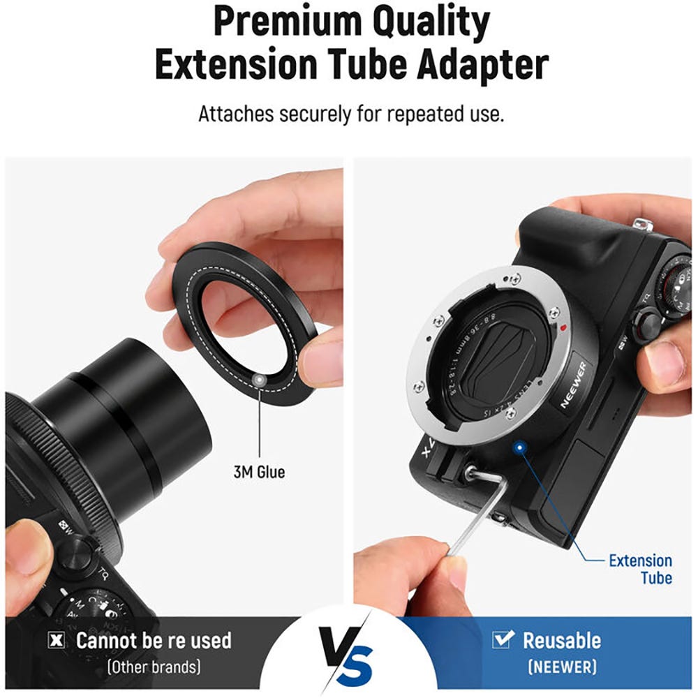 NEEWER Wide Angle Lens for Canon G7X III