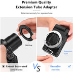 NEEWER Wide & Macro Conversion Lens 0.75x for Sony ZV1 - Black