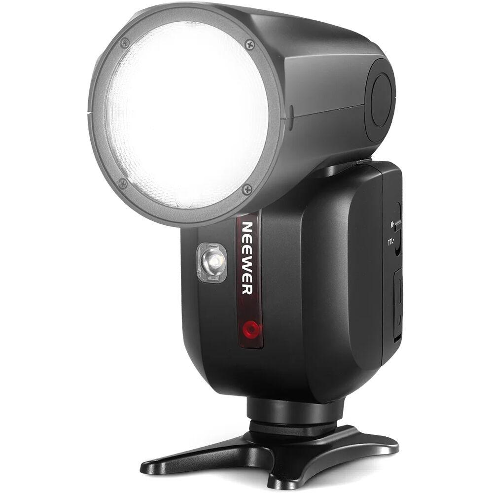 NEEWER Z2-C TTL Round Head Flash Speedlite with Lithium Battery - Canon