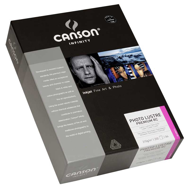 Canson Infinity Lustre Premium RC 310gsm A4 200 Sheets