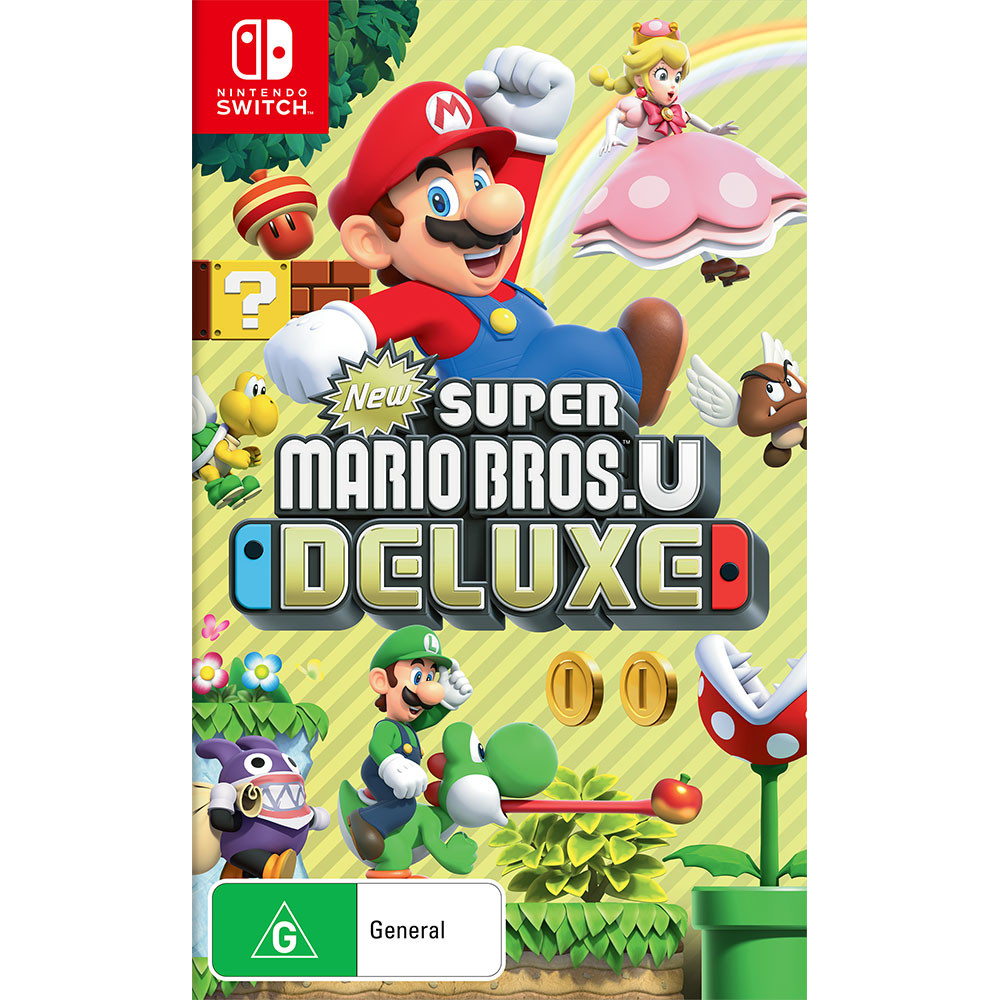 New Super Mario Bros U Deluxe for Nintendo Switch