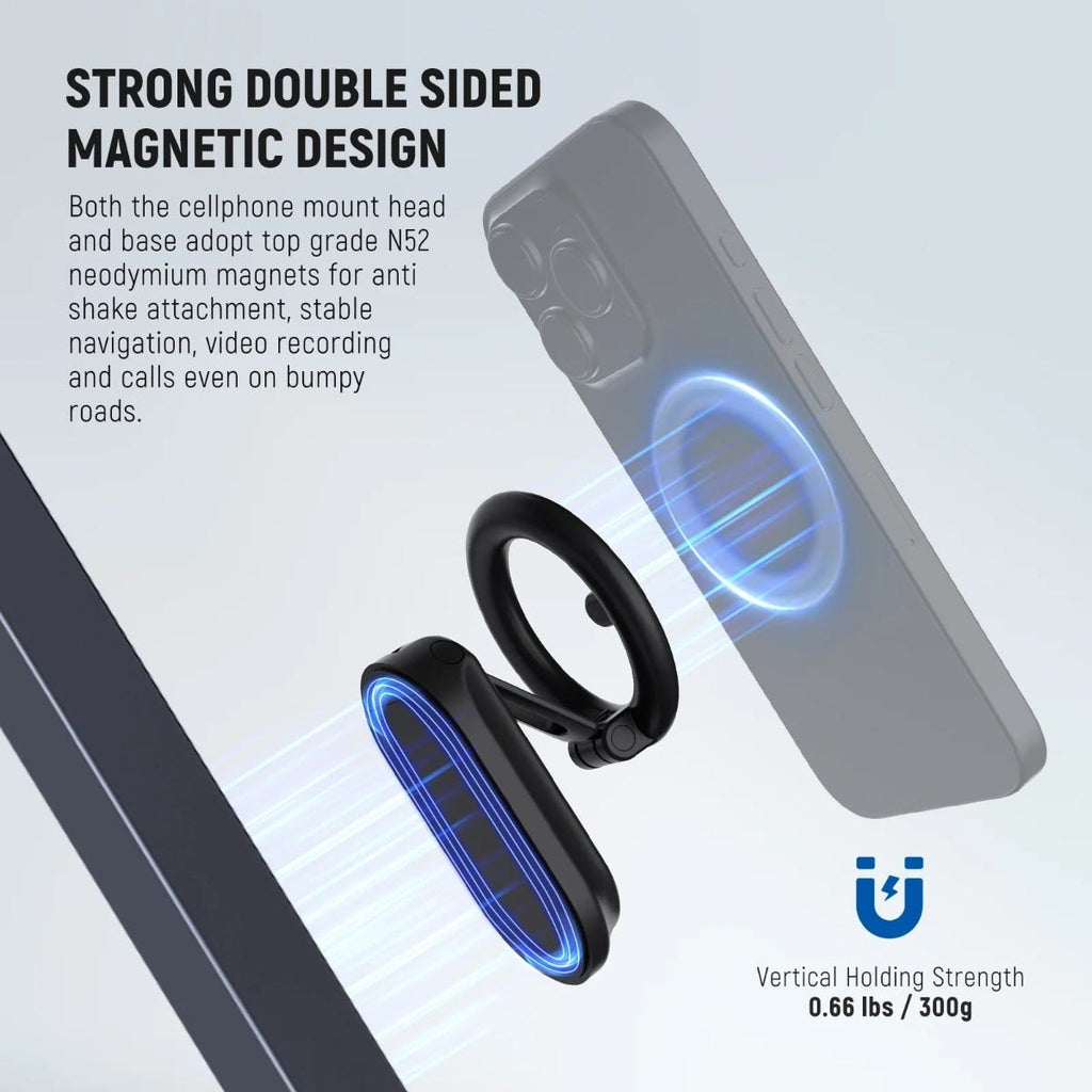 NEEWER PA-118 Magnetic Phone Holder for Car