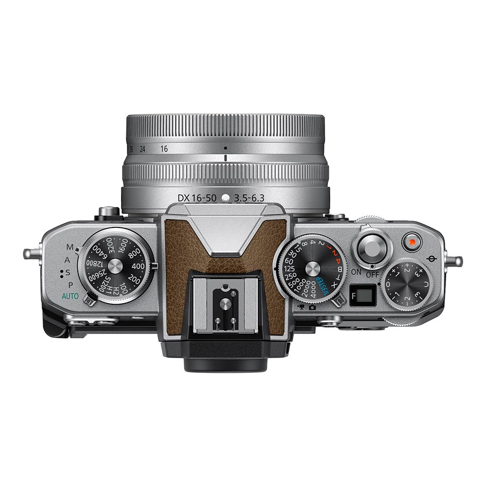 Nikon Z fc Walnut Brown with Nikkor Z 16-50mm VR and Z 50-250mm VR Lens