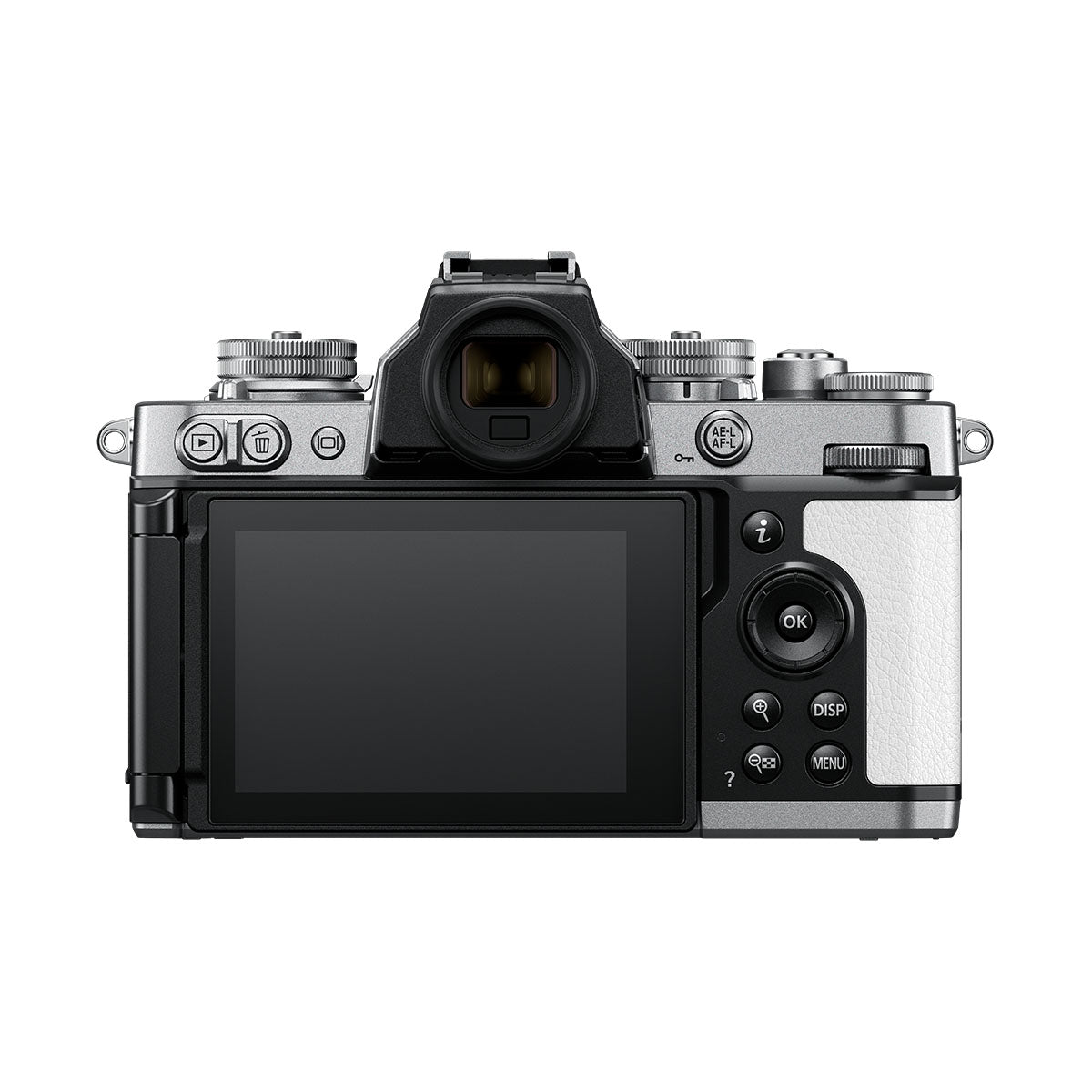 Nikon Z fc White with Nikkor Z 16-50mm VR and Z 50-250mm VR Lens