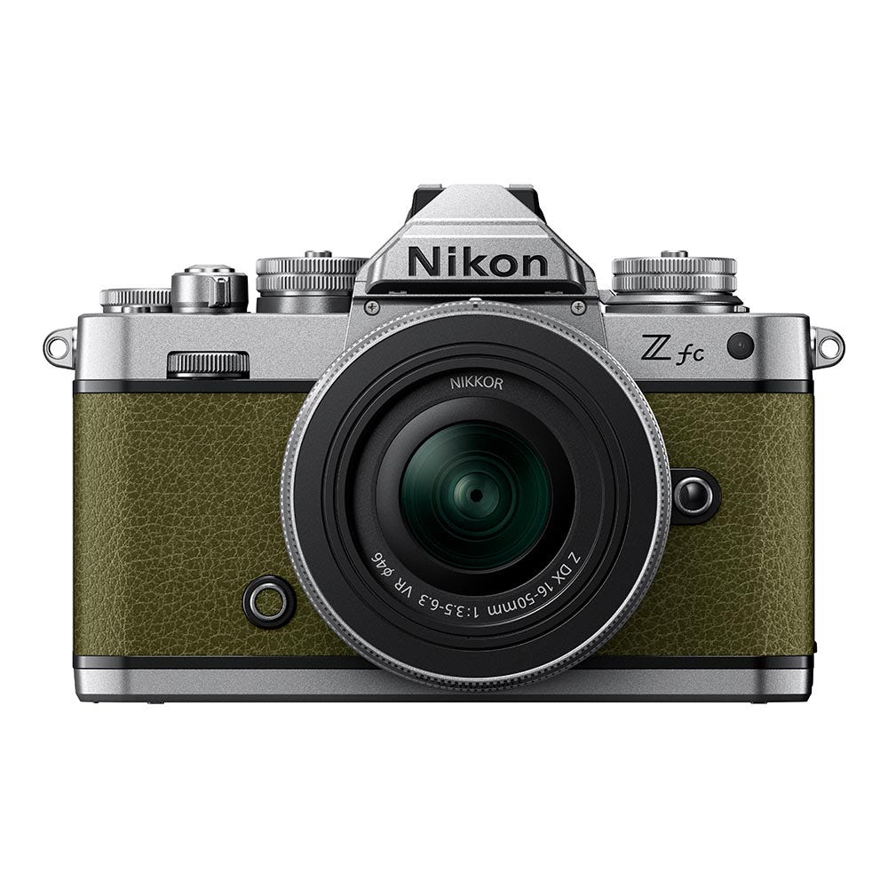 Nikon Z fc Olive Green with Nikkor Z DX 16-50mm VR SL | digiDirect