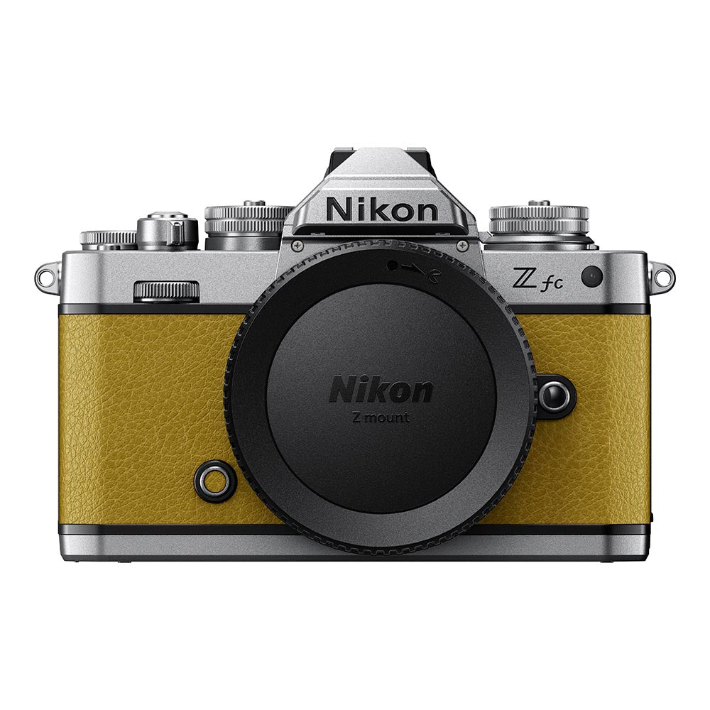 Nikon Z fc Mustard Yellow with Nikkor Z 28mm f/2.8 (SE)