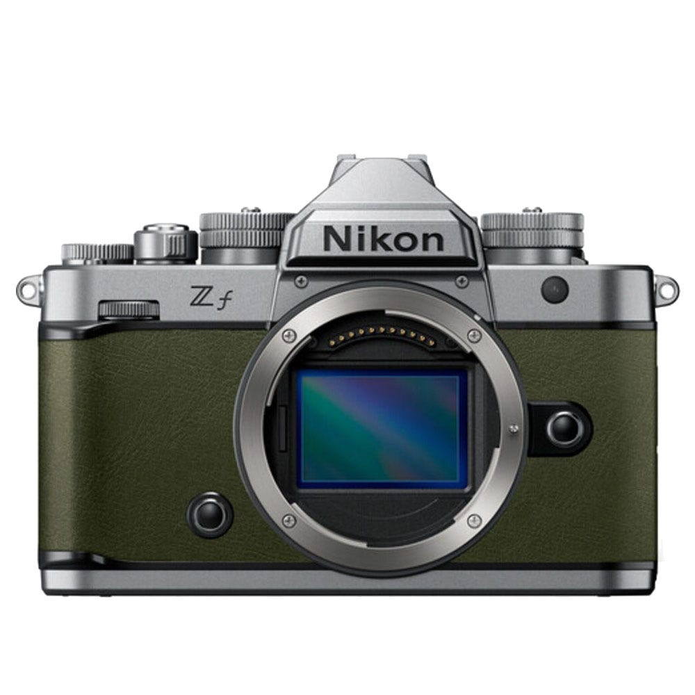 Nikon Z f Body (Silver/Moss Green)