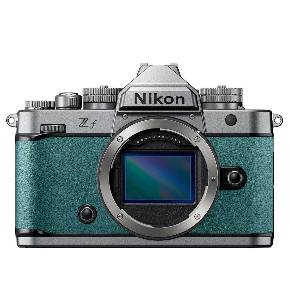 Nikon Z f Body (Silver/Teal Blue)