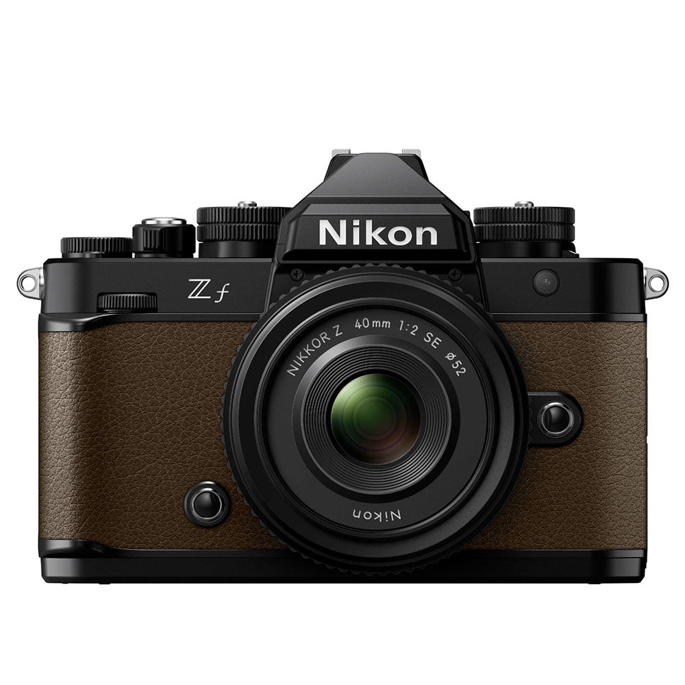 Nikon Z f Mirrorless Camera (Sepia Brown) with 40mm f/2 Lens