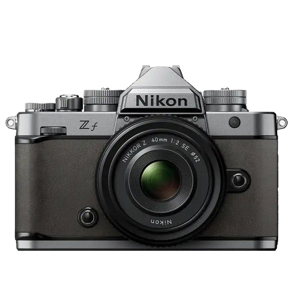 Nikon Z f with Z 40mm f/2 Lens Kit (Silver/Stone Grey)