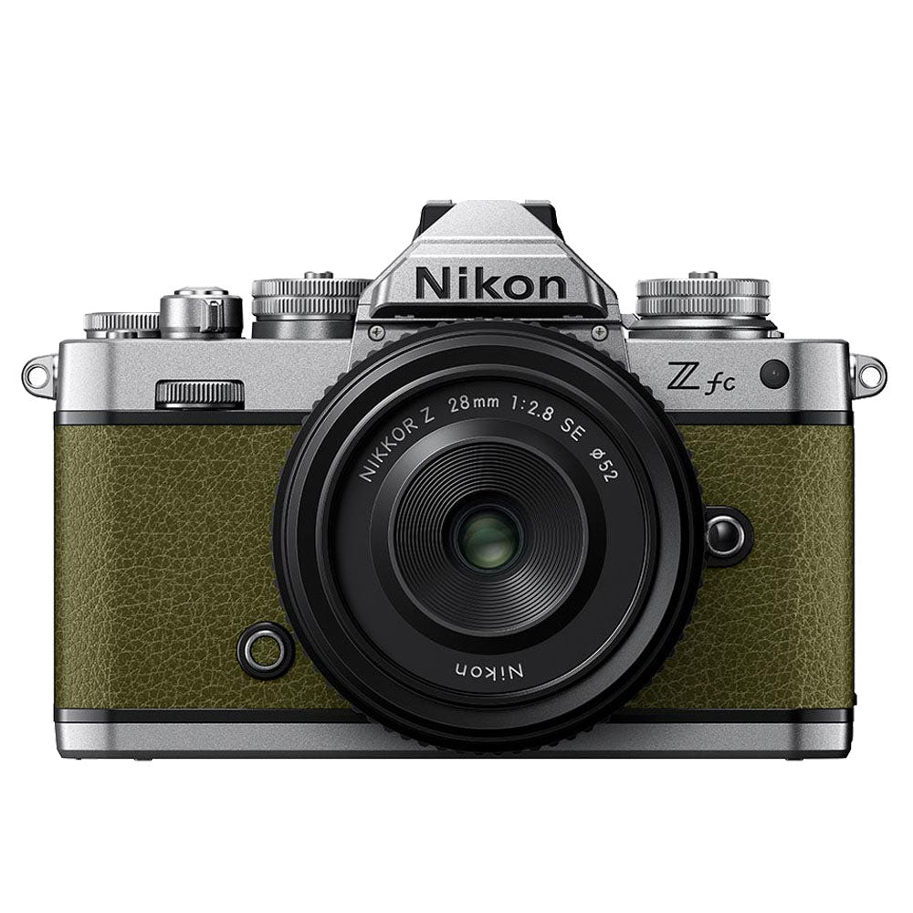 Nikon Z fc Olive Green with Nikkor Z 28mm f/2.8 (SE)