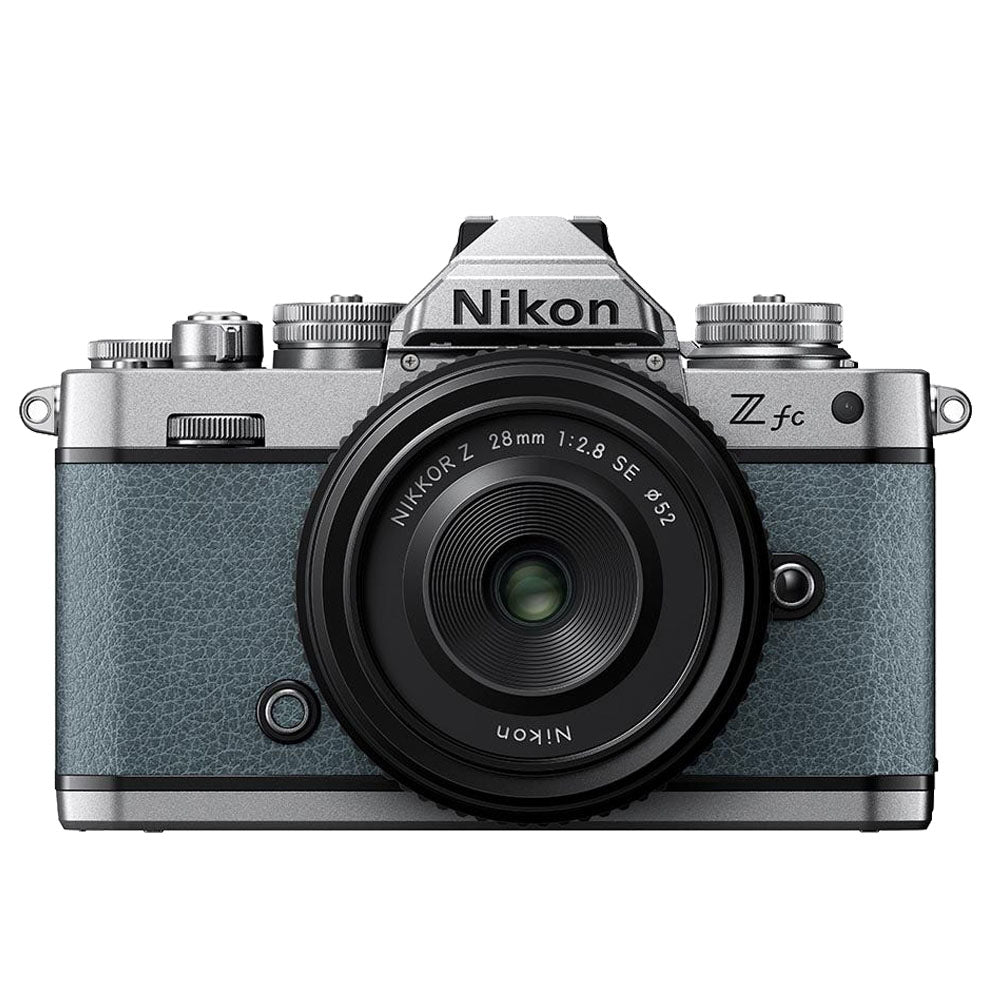 Nikon Z fc Chalk Blue with Nikkor Z 28mm f/2.8 (SE)
