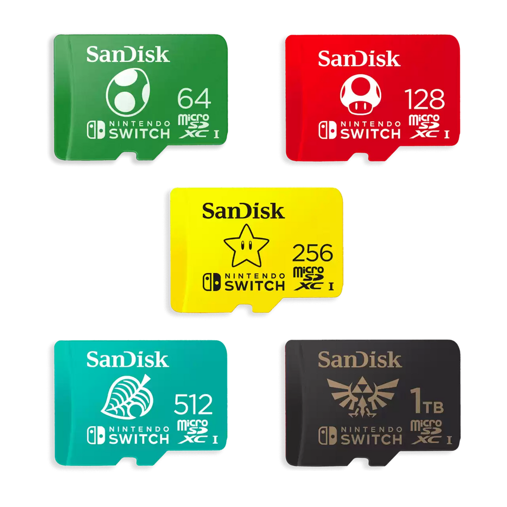 SanDisk Nintendo Switch microSD 512GB Memory Card