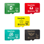 SanDisk Nintendo Switch microSD 512GB Memory Card