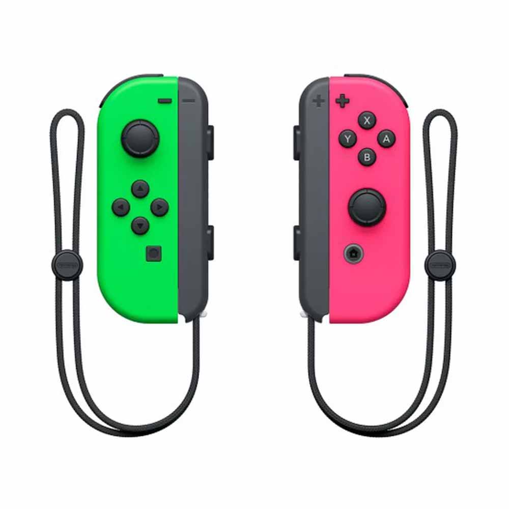 Nintendo Switch Joy-Con Neon Green and Neon Pink Pair