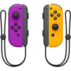 Nintendo Switch Joy-Con Neon Purple and Neon Orange Pair