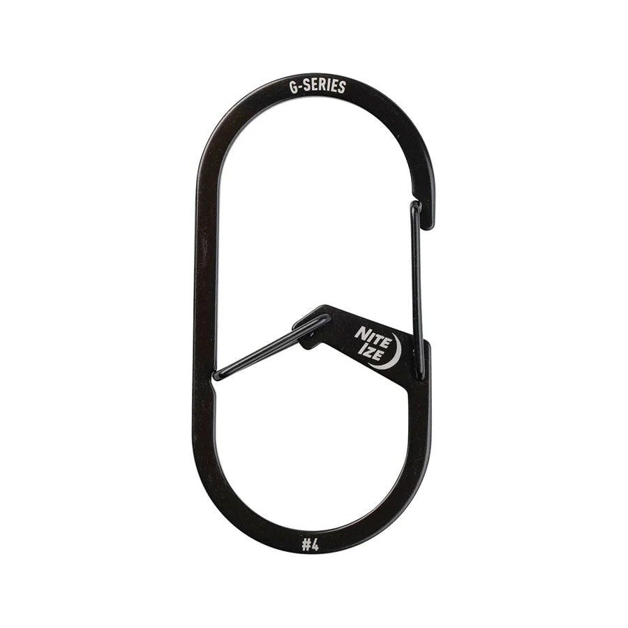 Nite Ize G-Series Dual Chamber Carabiner #4 - Black