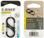 Nite Ize S-Biner SlideLock Stainless Steel #2 - Black