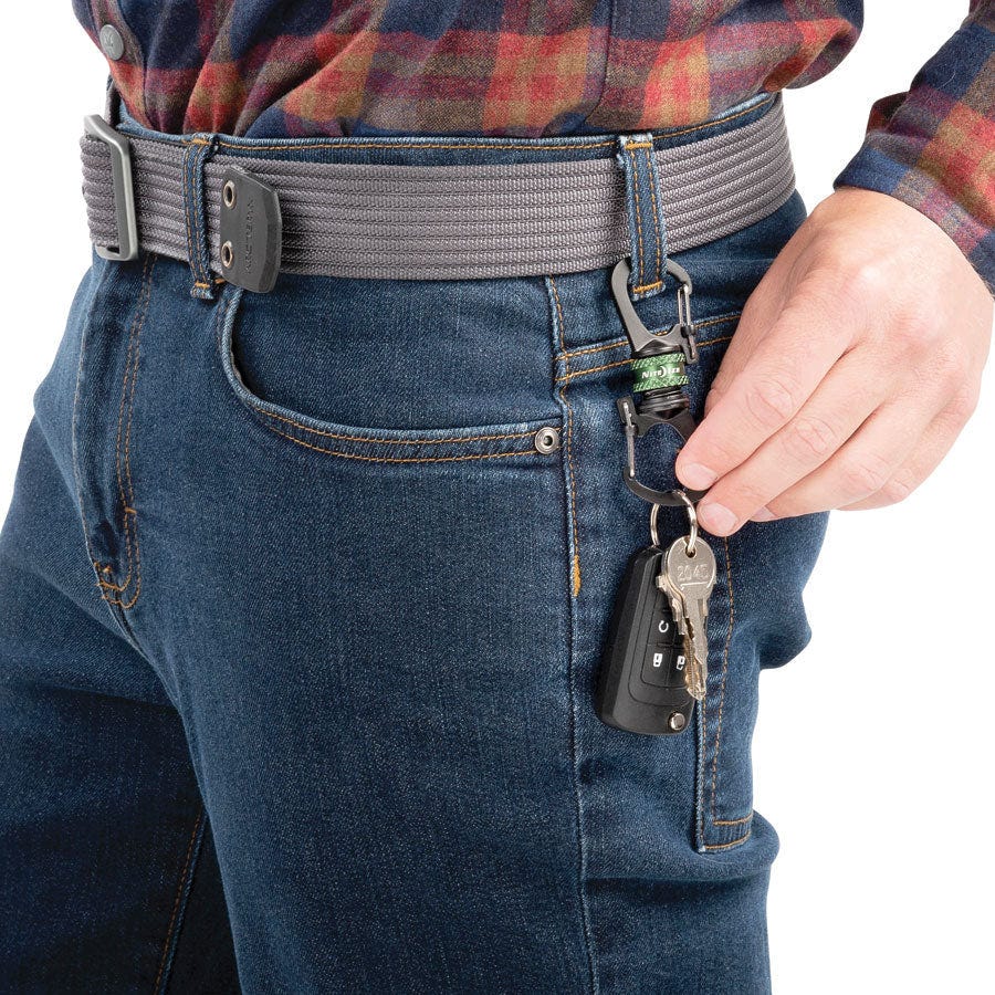 Nite Ize SlideLock 360 Locking Carabiner - Olive