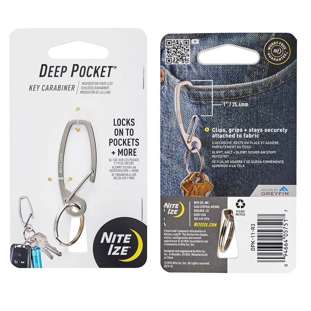 Nite Ize Deep Pocket Key Carabiner