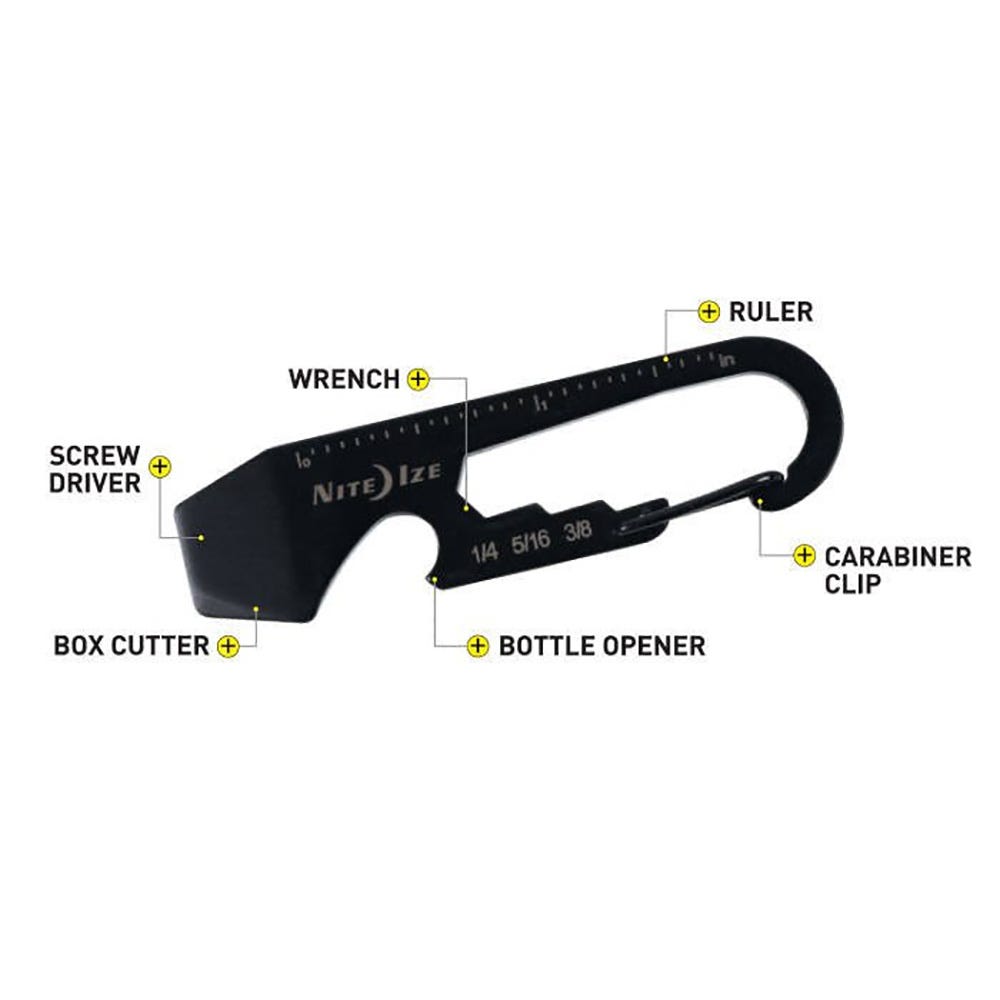 Nite Ize DoohicKey Multi-Tool - Black