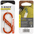 Nite Ize S-Biner Dual Carabiner Aluminium #3 - Orange