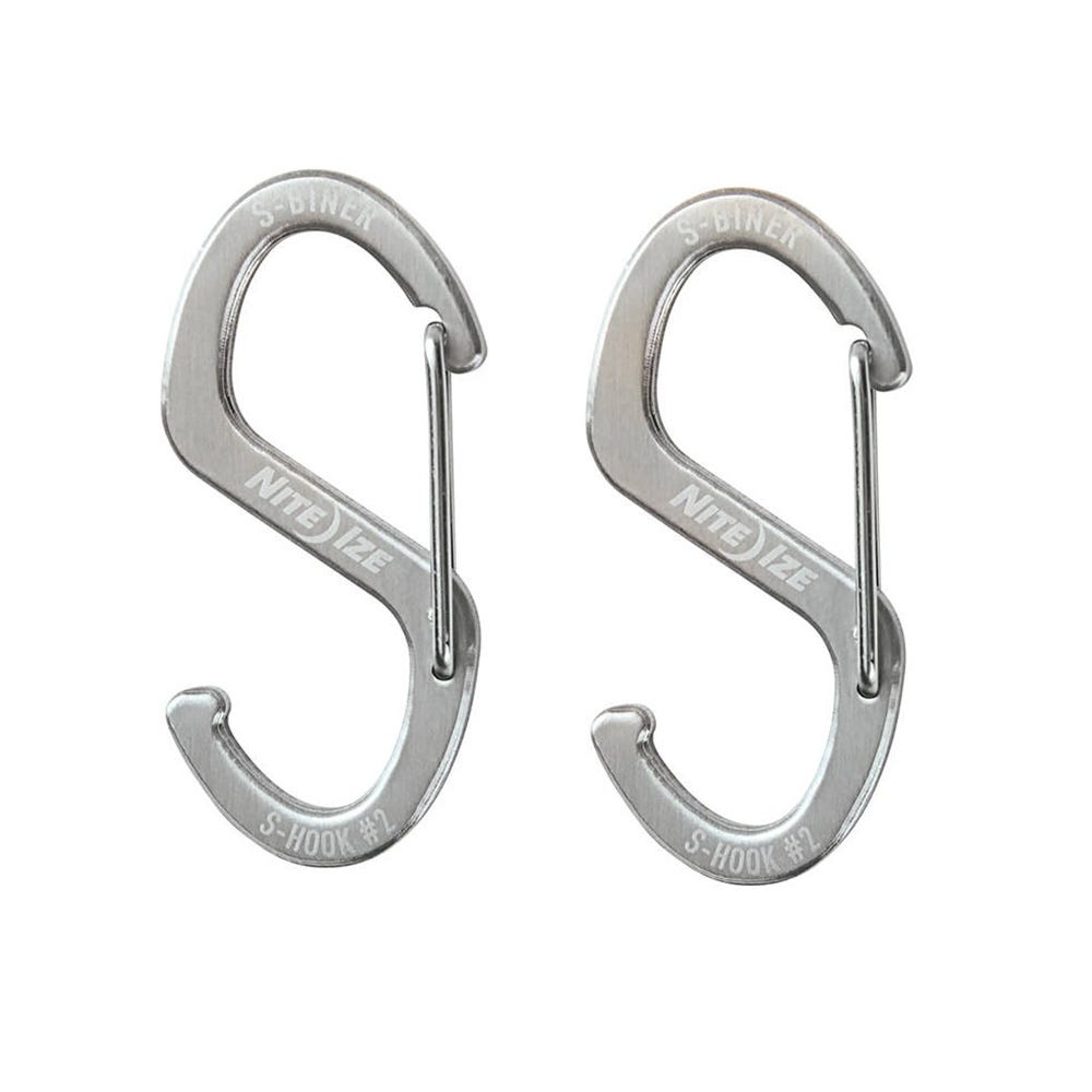 Nite Ize S-Biner Hook 'N Hold S-Hook - 2 Pack