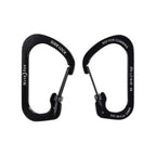 Nite Ize SlideLock Carabiner Stainless Steel #3 - Black