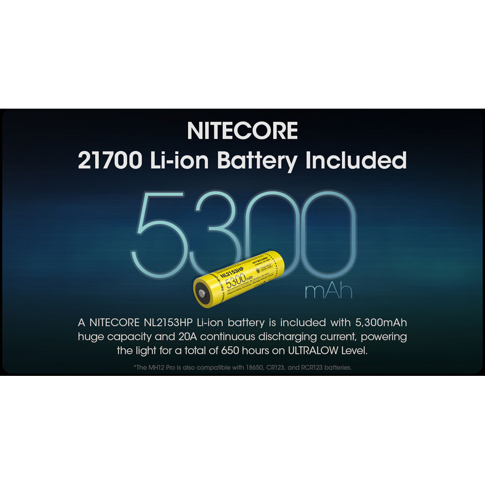 Nitecore MH12 Pro Rechargeable LED Flashlight