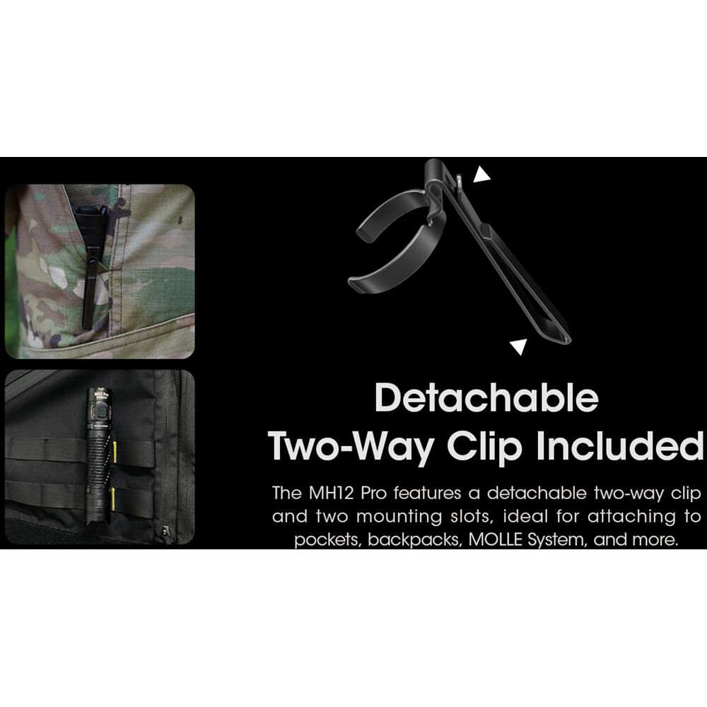 Nitecore MH12 Pro Rechargeable LED Flashlight
