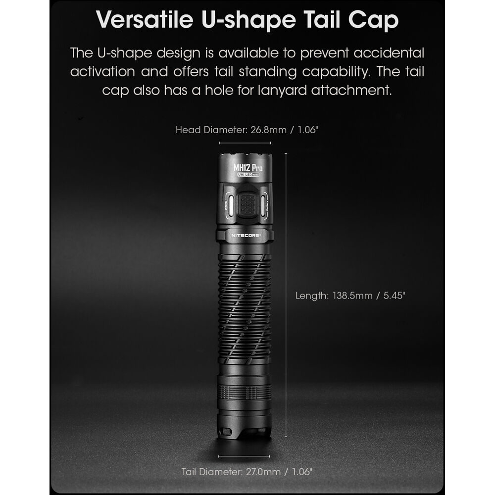 Nitecore MH12 Pro Rechargeable LED Flashlight