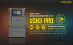 Nitecore USB dual charger - Sony Pro NP-F750 NP-F770