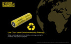 Nitecore NL2150HPi 5000 mAh 21700 Battery Dual Tip Polarity