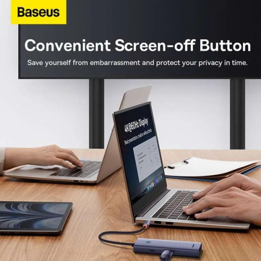 Baseus UltraJoy Series 6-Port HUB Docking Station (Space Grey)