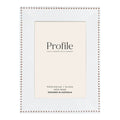 Noble White Gold 4x6 Photo Frame