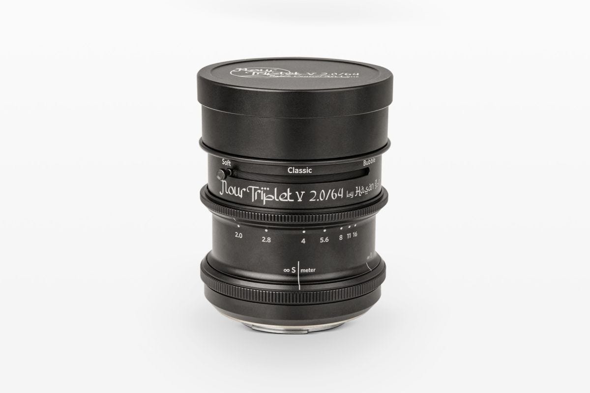 Lomography Nour triplet V 2.0/64 Bokeh Control Art Lens Black - Sony E