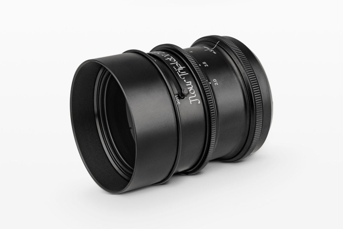 Lomography Nour triplet V 2.0/64 Bokeh Control Art Lens Black - Sony E
