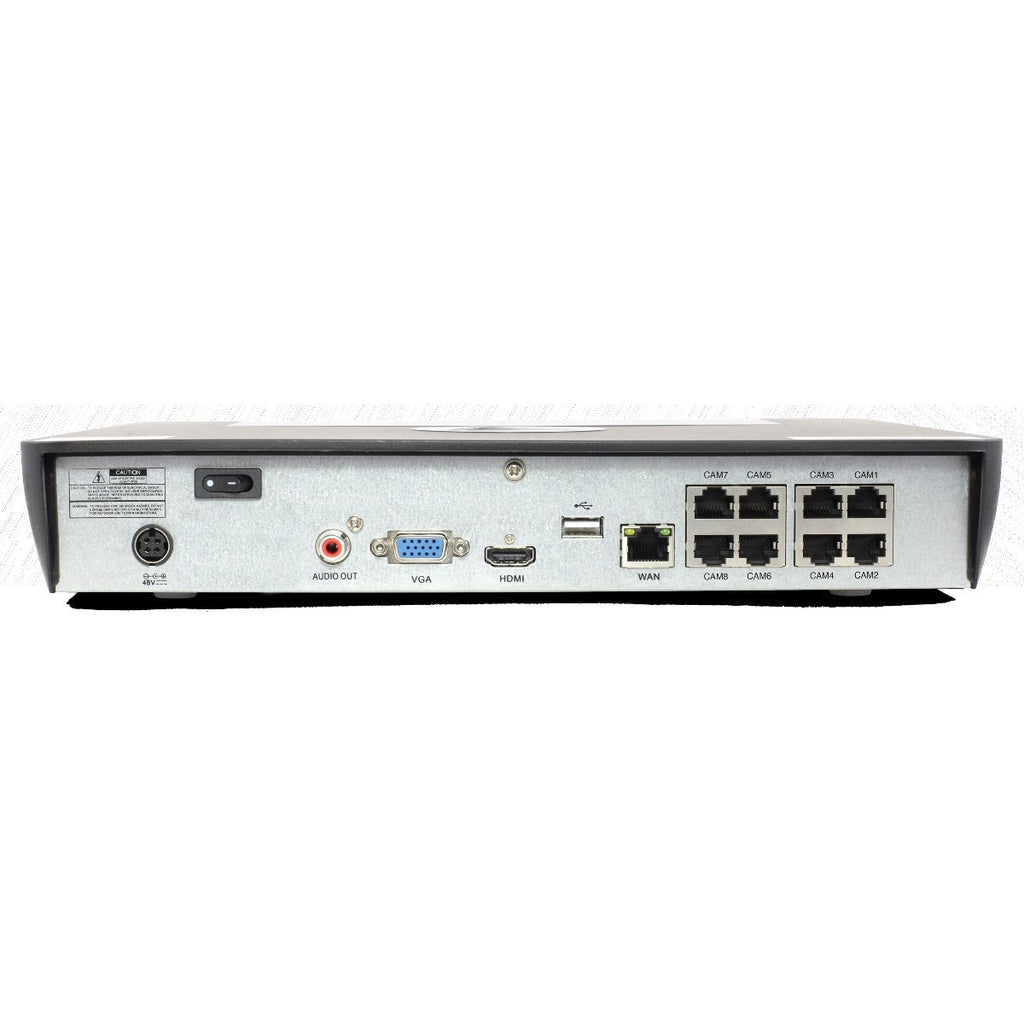 Swann 4 Camera 8 Channel 4K Ultra HD NVR Security System