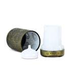 mbeat actiVIVA Metal Essential Oil and Aroma Diffuser (Vintage Gold) (100ml)
