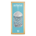 mbeat actiVIVA Metal Essential Oil and Aroma Diffuser (Vintage White) (100ml)