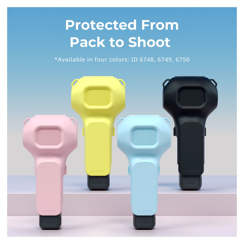 SmallRig Protective Case for DJI Osmo Pocket 4P (Black) 6582B