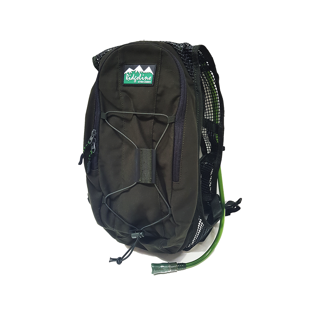 Ridgeline Compact Hydro Day Pack Olive (With 3L Bladder)

