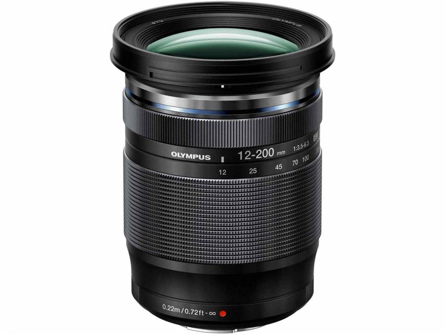 OM System 12-200mm F3.5-6.3 Lens (Black) 