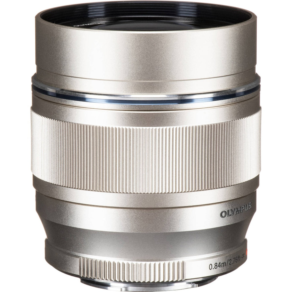 Olympus M.Zuiko Digital ED 75mm f/1.8 Lens - (Silver) - V311040SG000