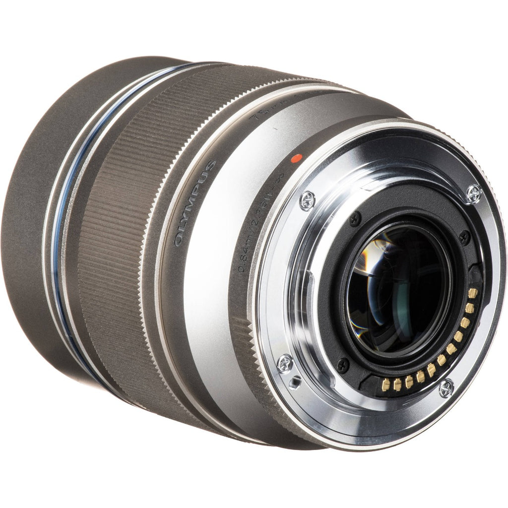 Olympus M.Zuiko Digital ED 75mm f/1.8 Lens - (Silver) - V311040SG000