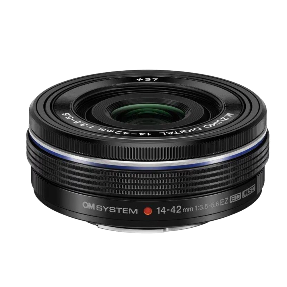 OM System 14-42mm EZ f/3.5-5.6 Pancake - Black
