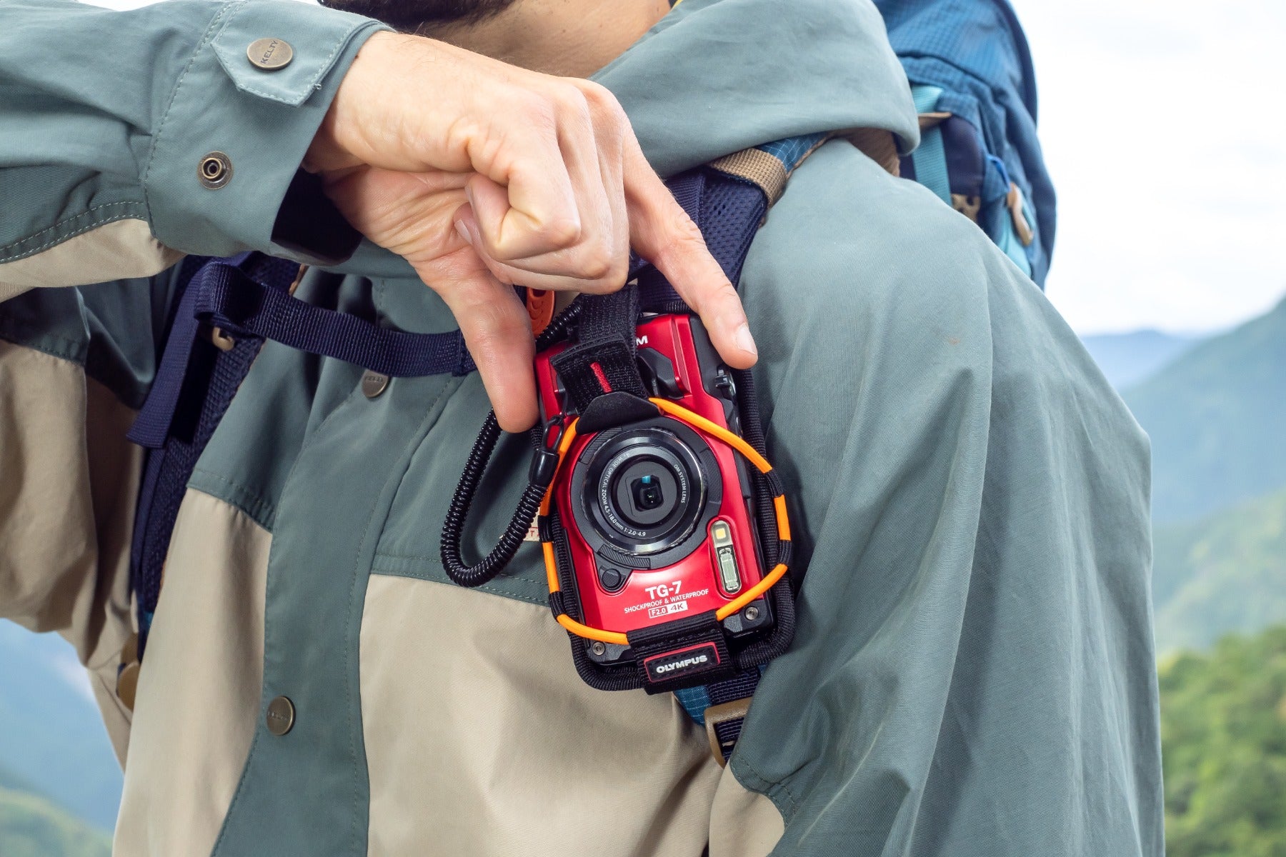 OM System Tough TG-7 Digital Camera (Black)