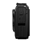OM System Tough TG-7 Digital Camera (Black) with PT-059 Underwater Housing